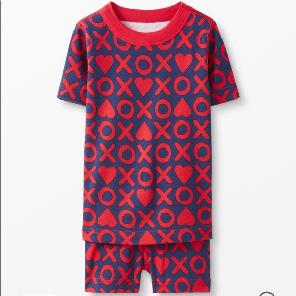 Hanna Andersson Other - Hanna Andersson “XO” Short John Pajamas, NEW